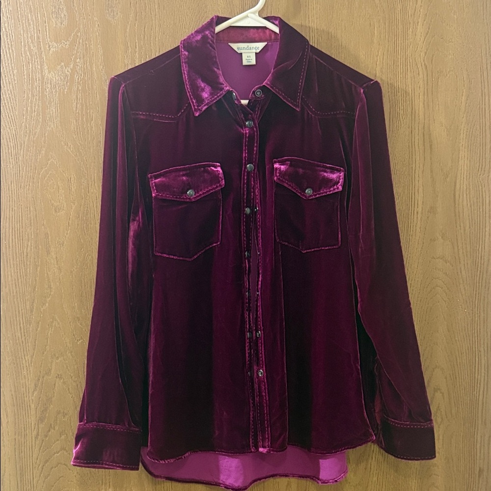 Sundance Anja Velvet Shirt